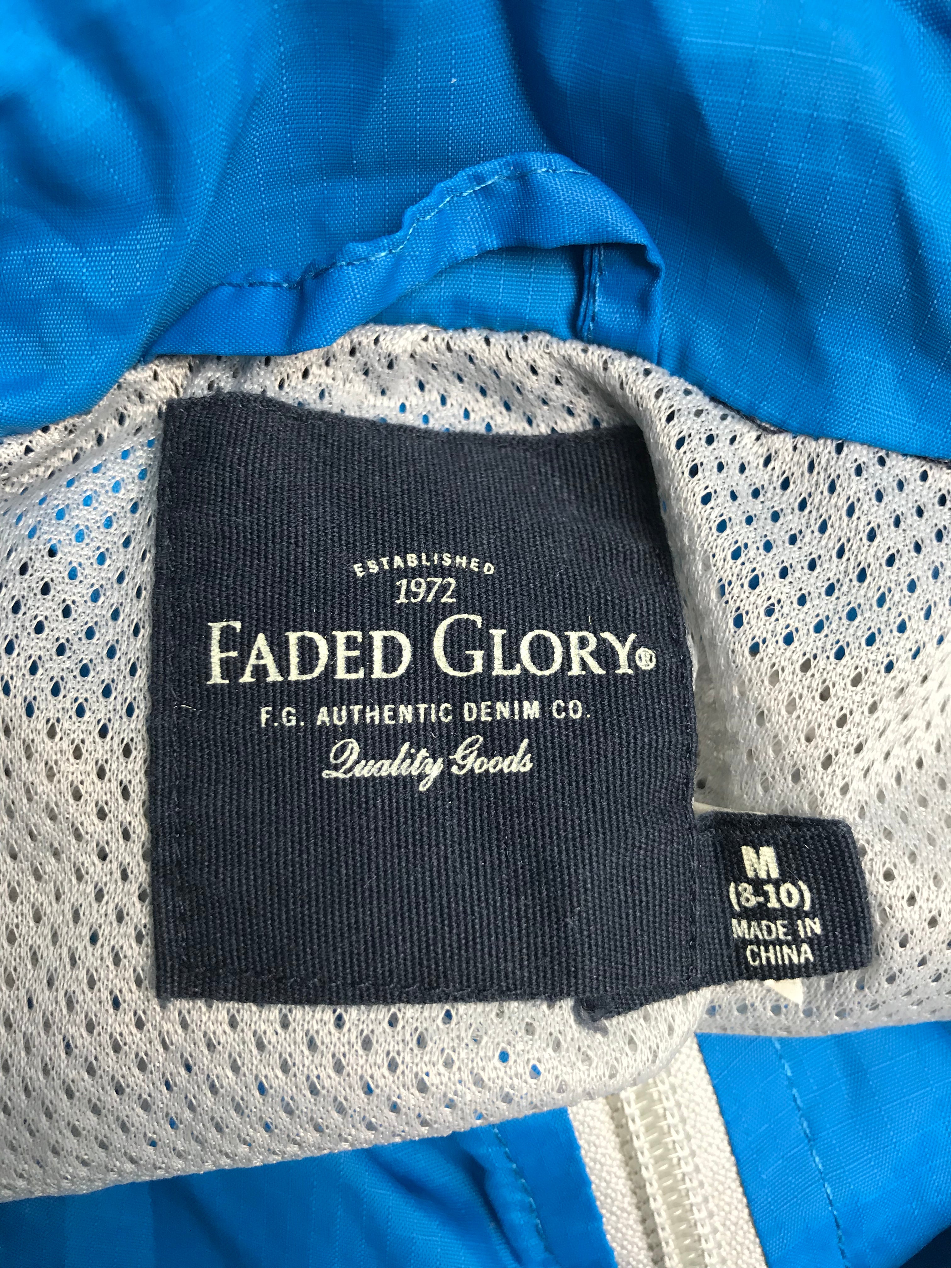 Faded Glory, Women's Blue Zip-up Jacket ...